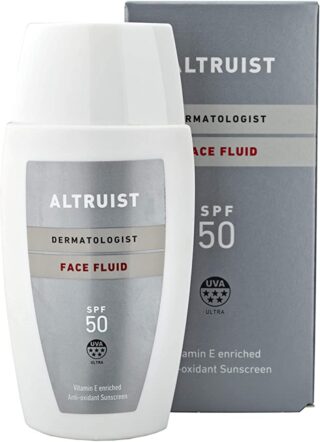 protezione solare altuist dermatologist face fluid spa 50 sunscreen